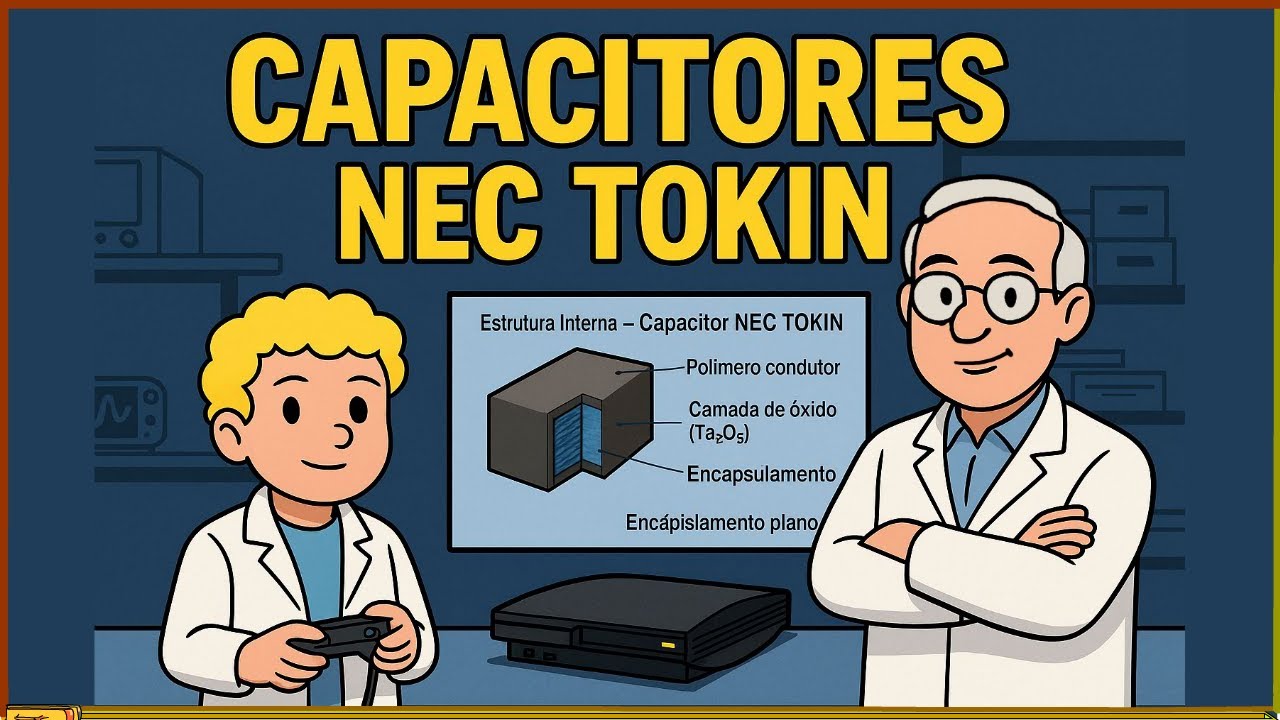 Capacitor NEC TOKIN — O Vilão Escondido no PS3?
