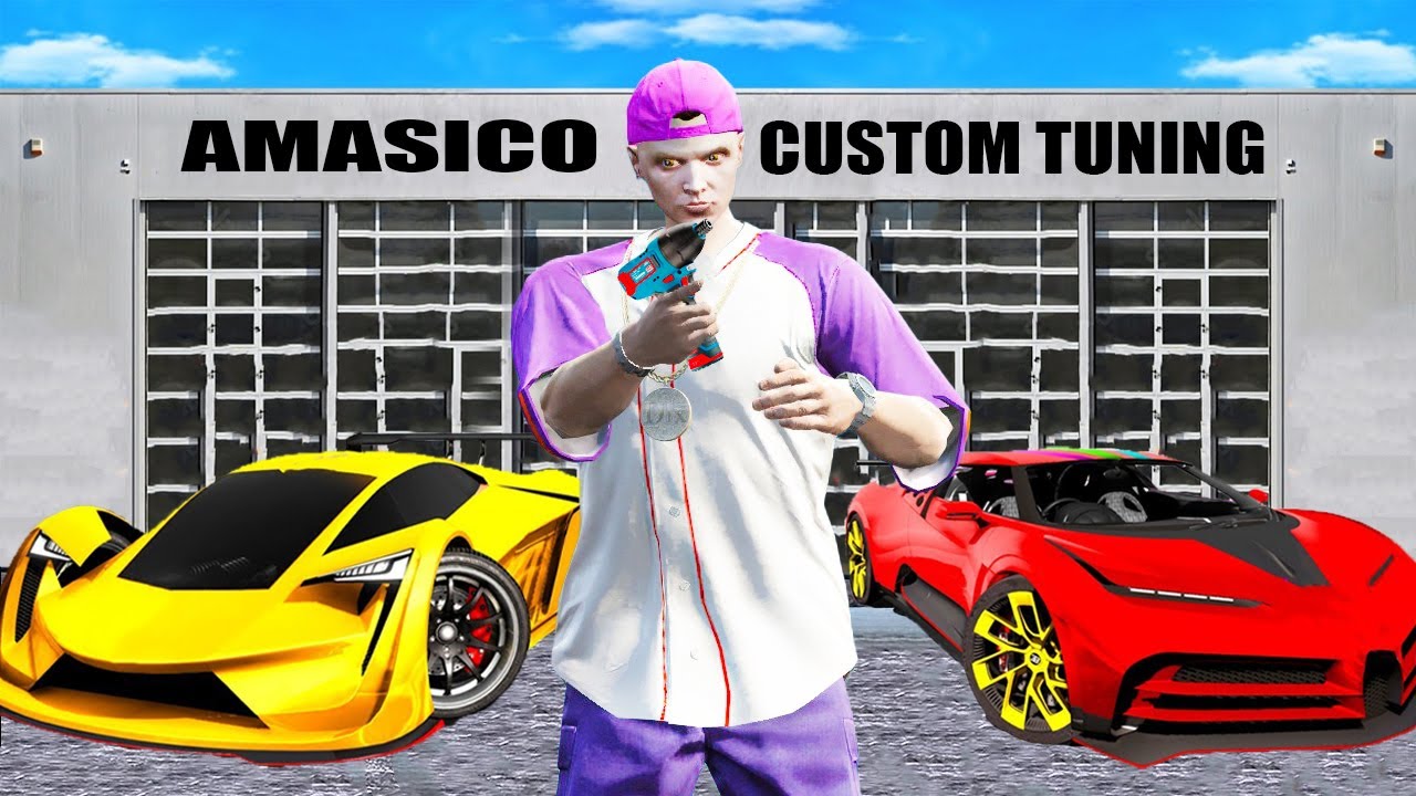 Am DESCHIS propriul meu TUNING CUSTOM in GTA 5!