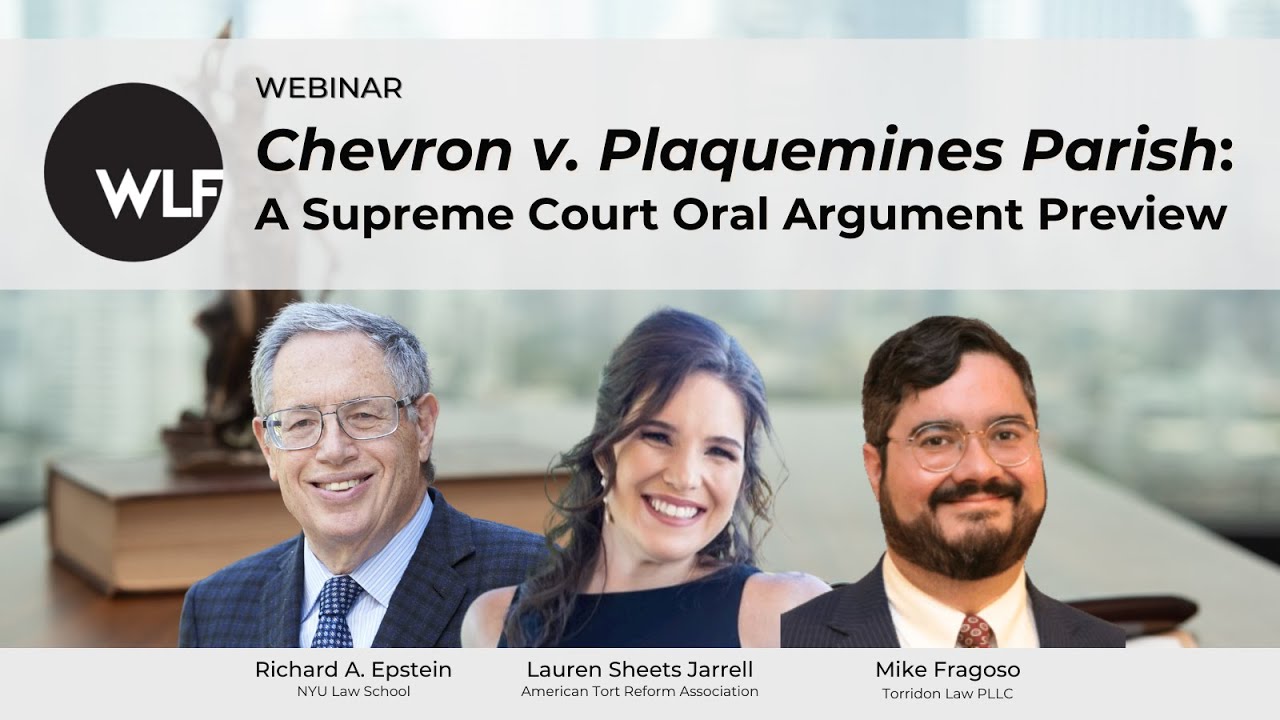 Chevron USA v. Plaquemines Parish, LA: A Supreme Court Oral Argument Preview