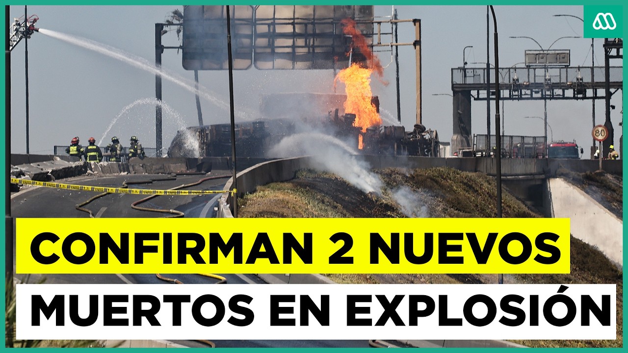 Confirman dos nuevos fallecidos tras explosión en Renca