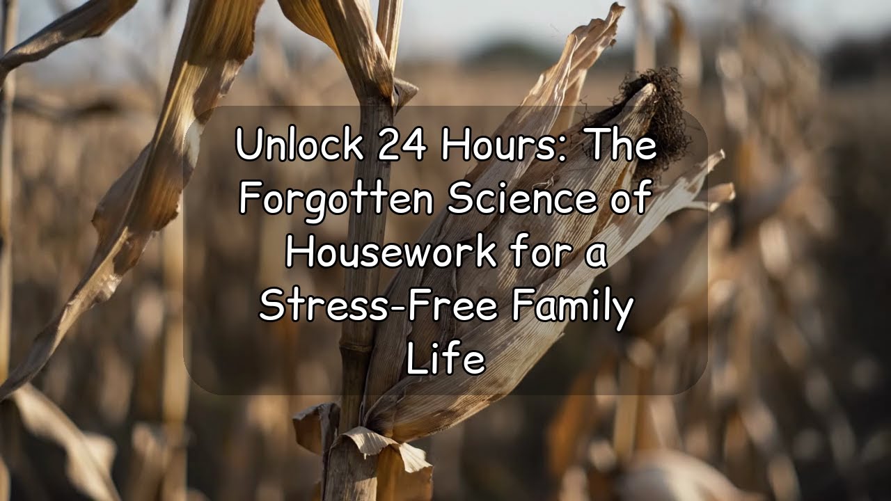 Unlock 24 Hours: The Forgotten Science of Housework for a Stress-Free Family Life