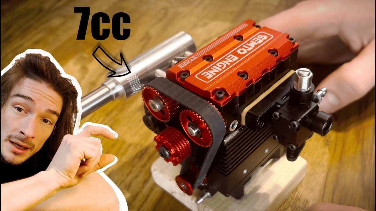 Le plus PETIT MOTEUR à essence du MONDE ?! Assemblage & test 🔥