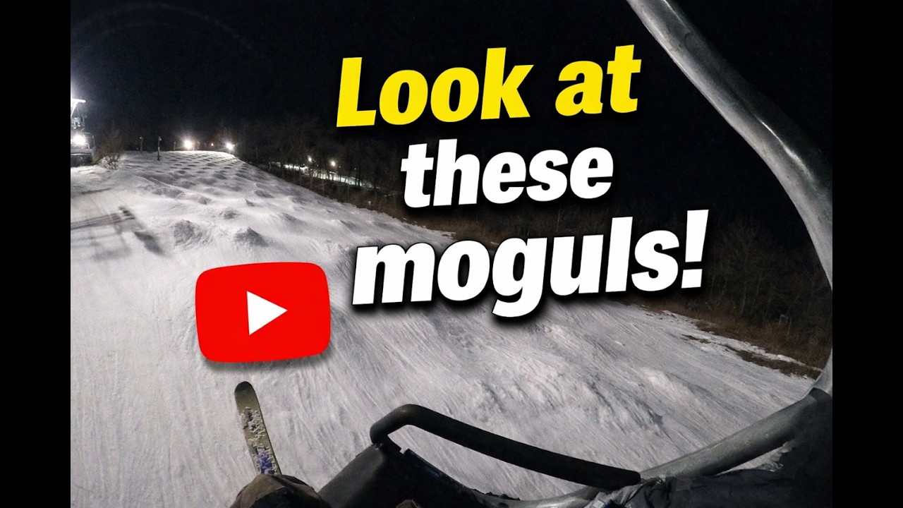 Welch Village has AMAZING moguls!