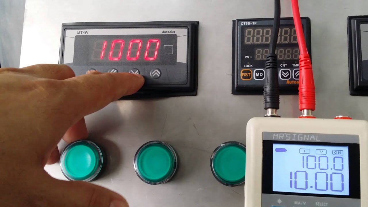 Autonic display scaling 0-10vdc. : 0 -900Rpm.