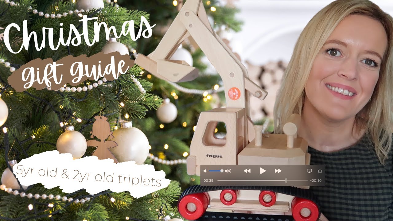 Christmas Gift Guide 2022 - 5yr old boy and 2yr old triplets
