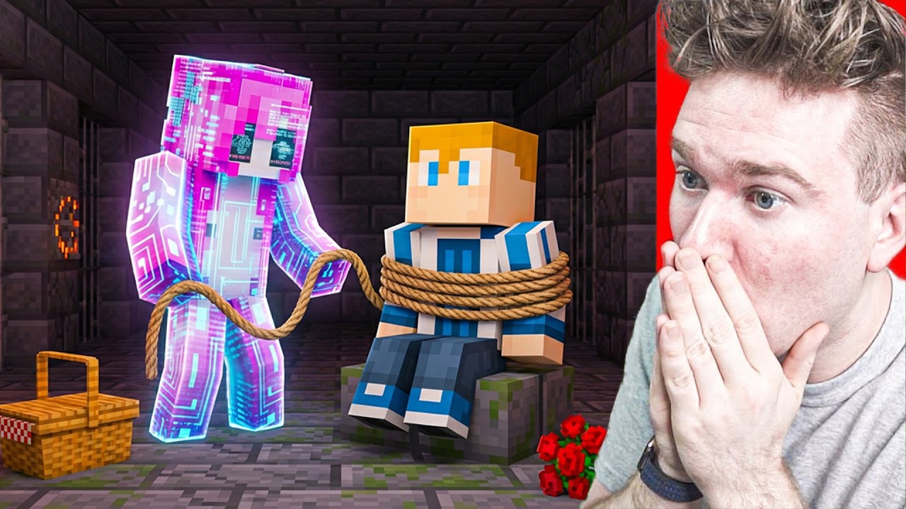 ZAPŁACIŁEM ZA RANDKE z DZIEWCZYNĄ AI w Minecraft...