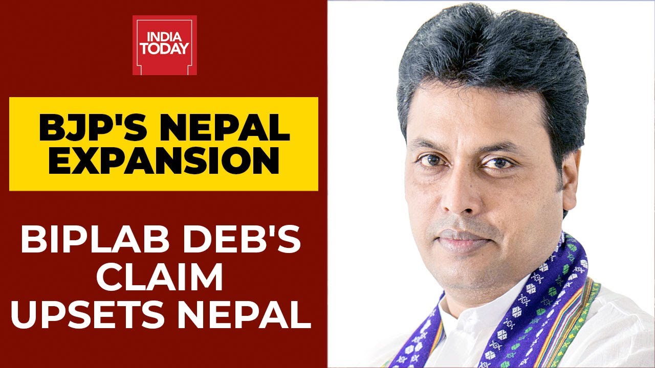 Biplab Deb's Claim Of BJP's Expansion To Nepal Upsets Neighbour, Kathmandu Lodges Objection