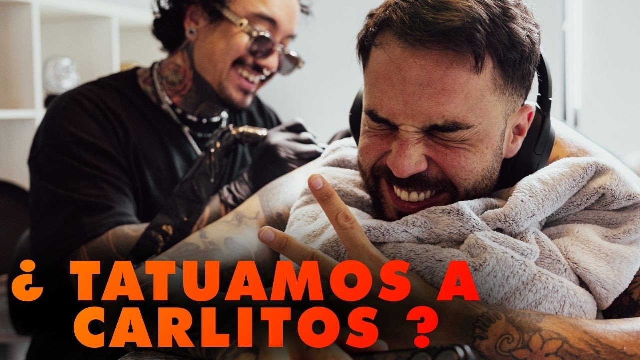 ¡ SORPRESA CARLITOS ! - ¿POR FIN LO TATUAMOS?