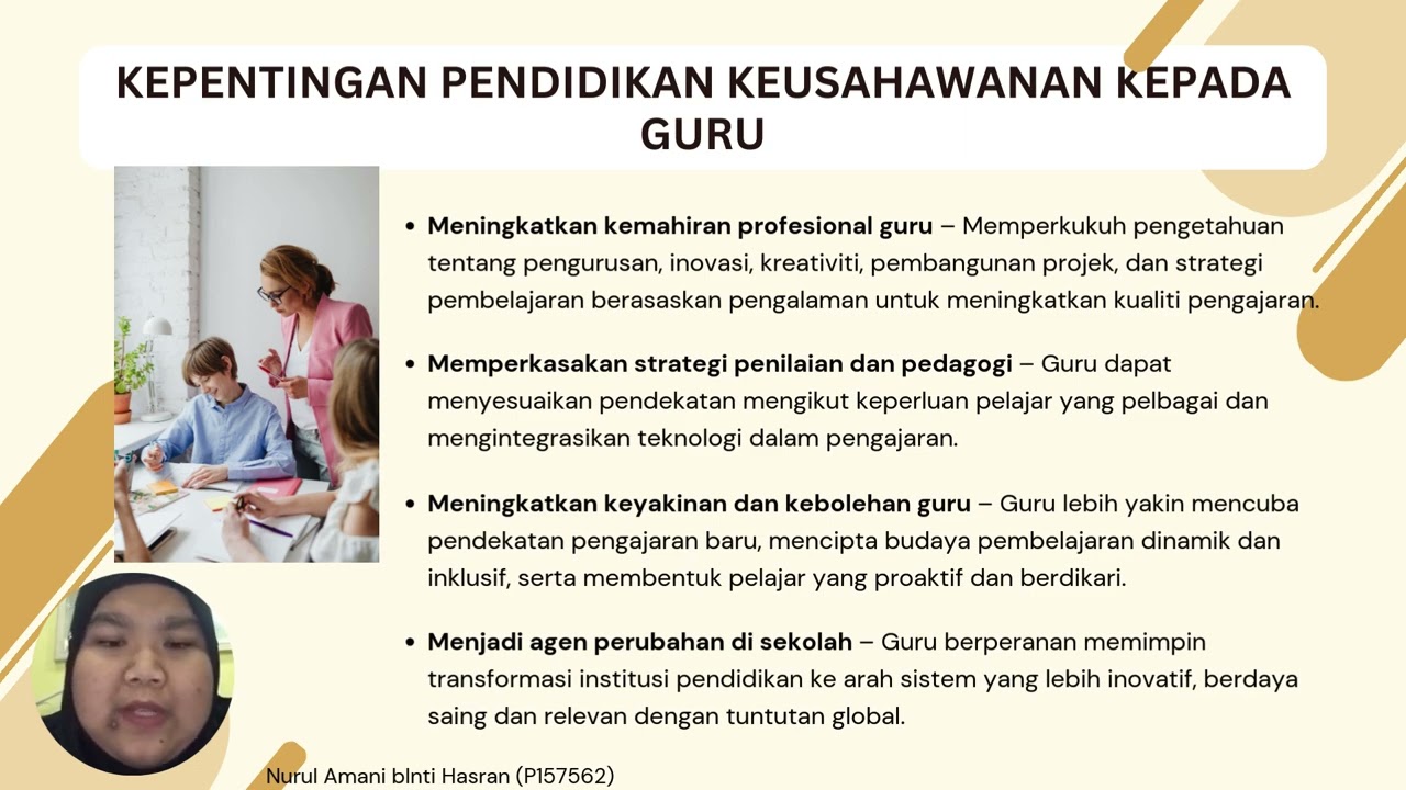 GGGS5133 Pemikiran Keusahawanan Dalam Pendidikan Kumpulan 7