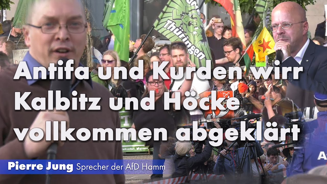 Antifa verwirrt | Kalbitz und H&ouml;cke abgekl&auml;rt