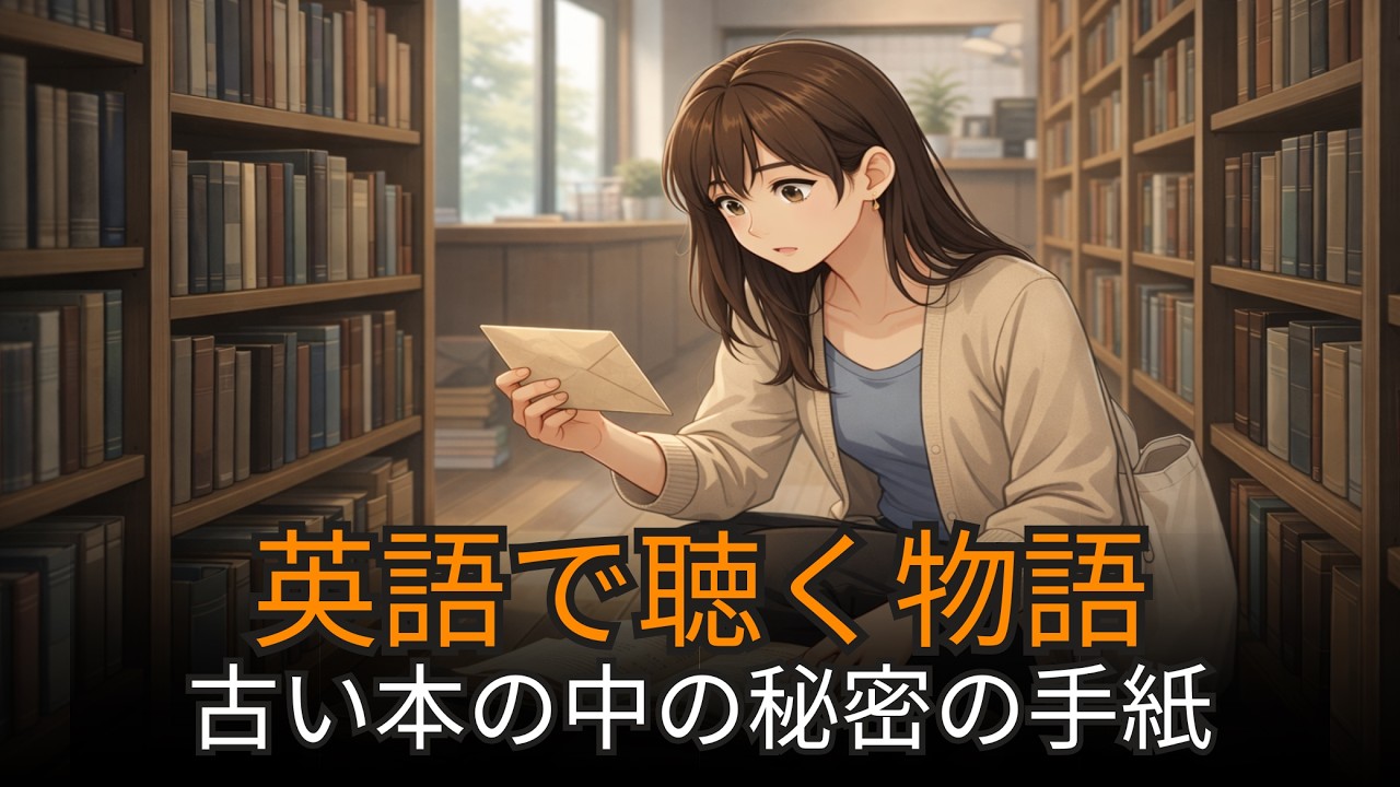 英語聞き取り習慣 | ネイティブが使う英語の物語：秘密の手紙
