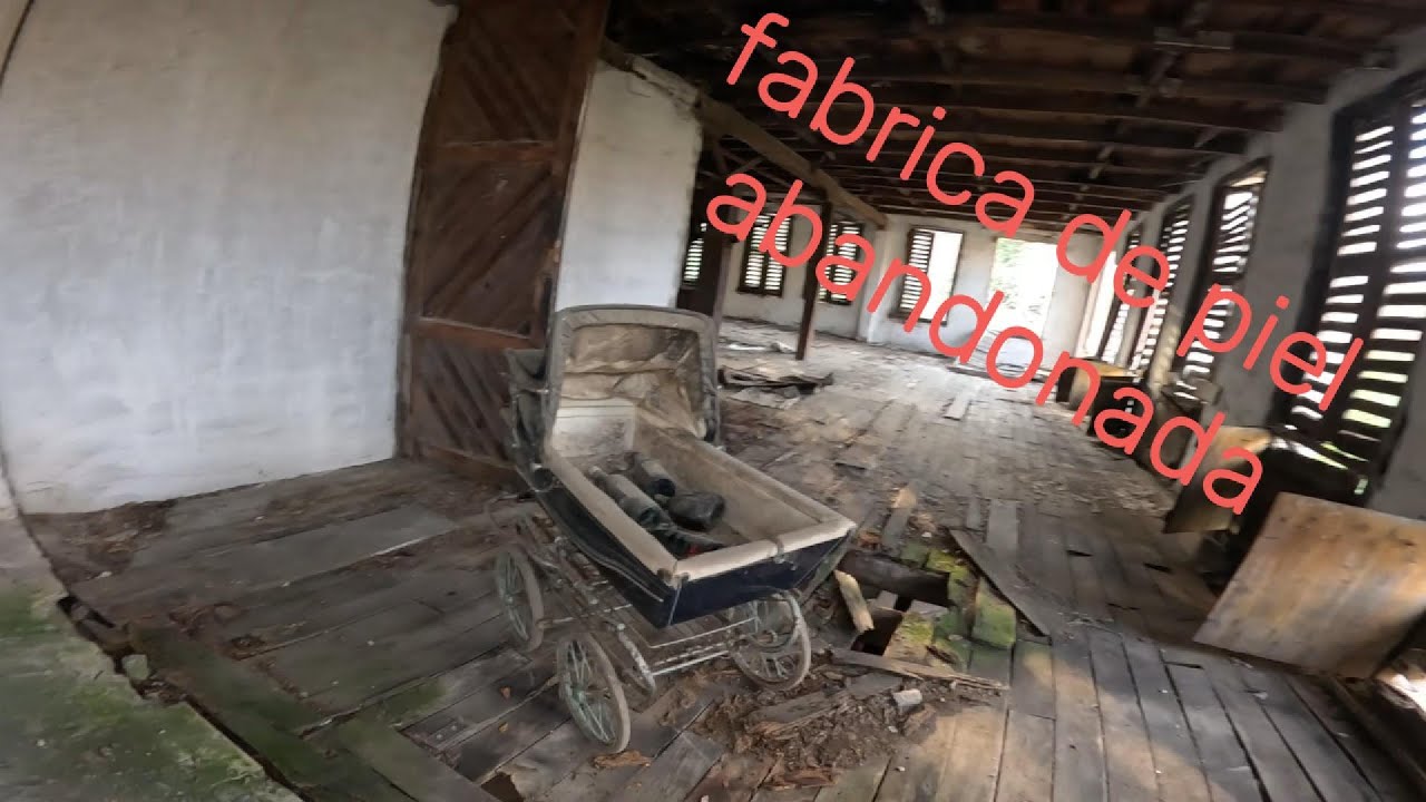 Nos adentramos en fabrica de piel abandonada