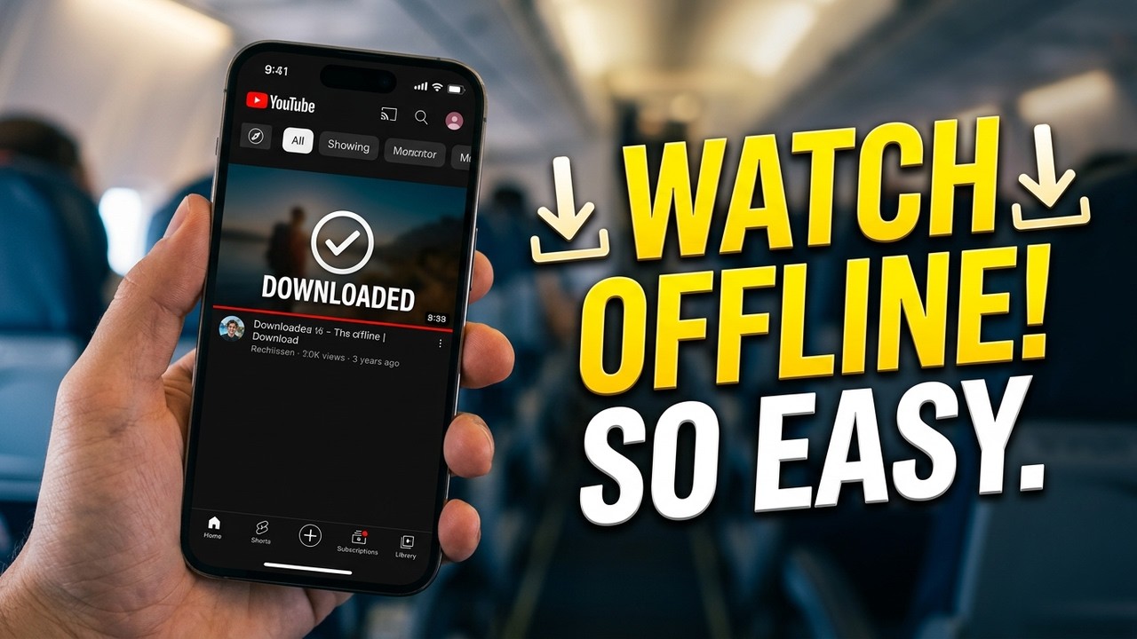 How To Save YouTube Videos To Watch Offline (Quick Guide)