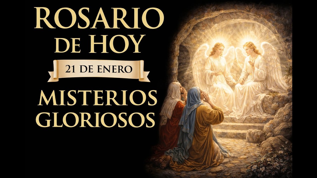 ROSARIO DE HOY. MISTERIOS GLORIOSOS. NO DEJES DE REZARLO.