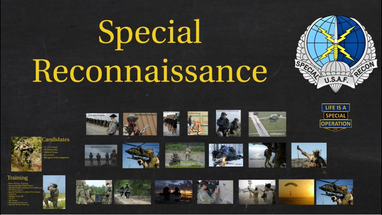What Are SPECIAL RECONNAISSANCE Airmen? - SR Explained