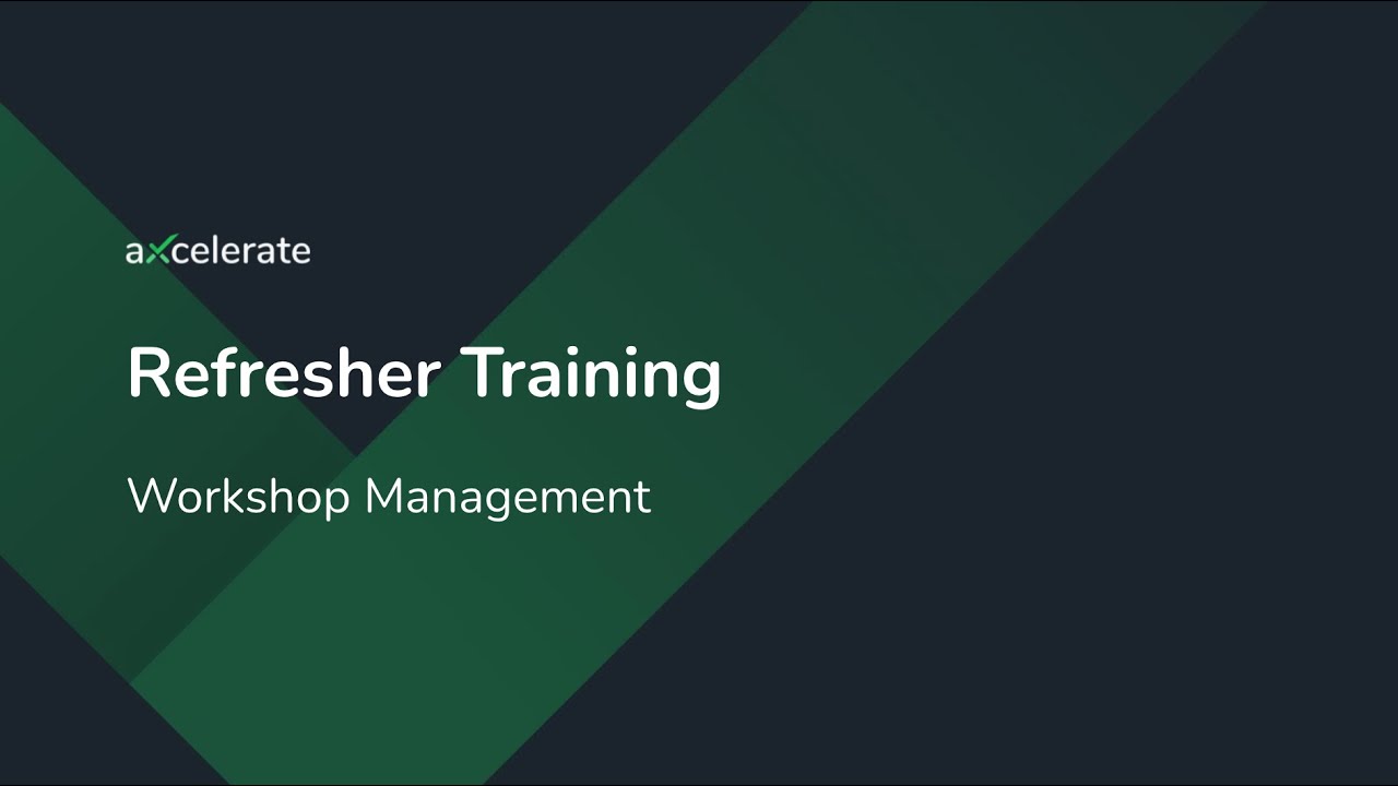 Workshop Management - 5 of 13