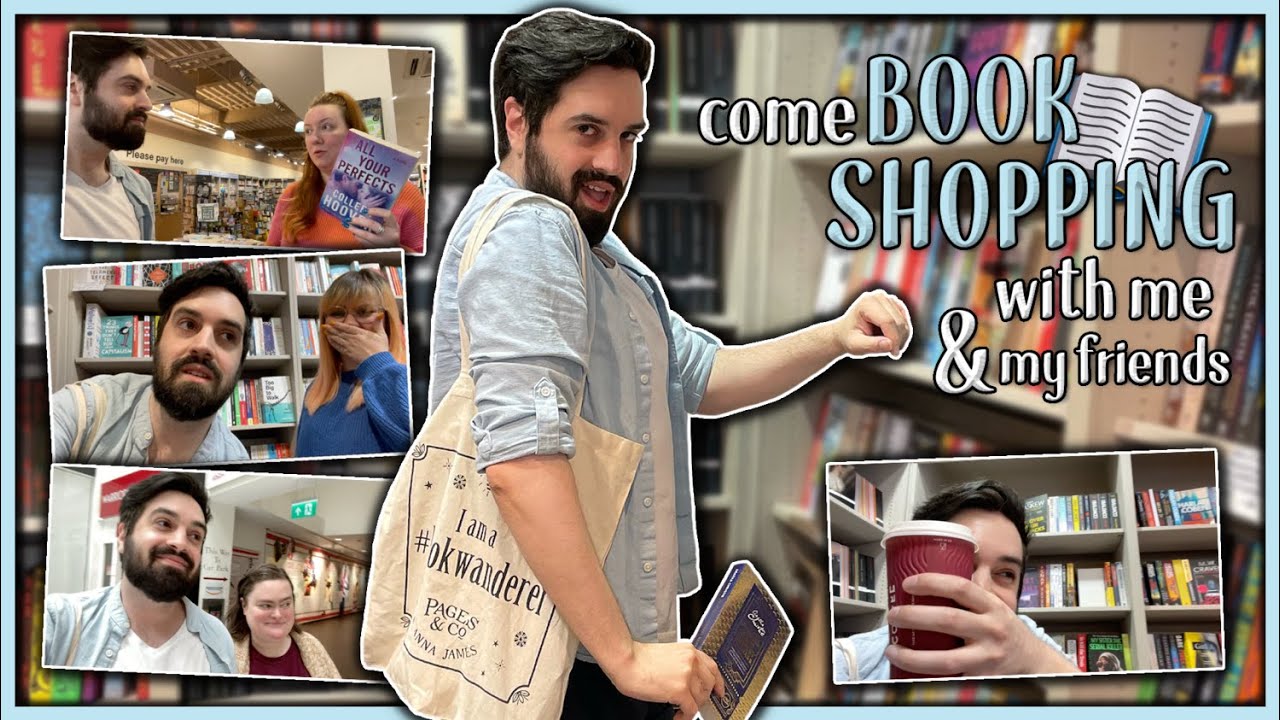 The Most Chaotic Come Book Shopping With Me Video You Will Ever See 🛍️📚