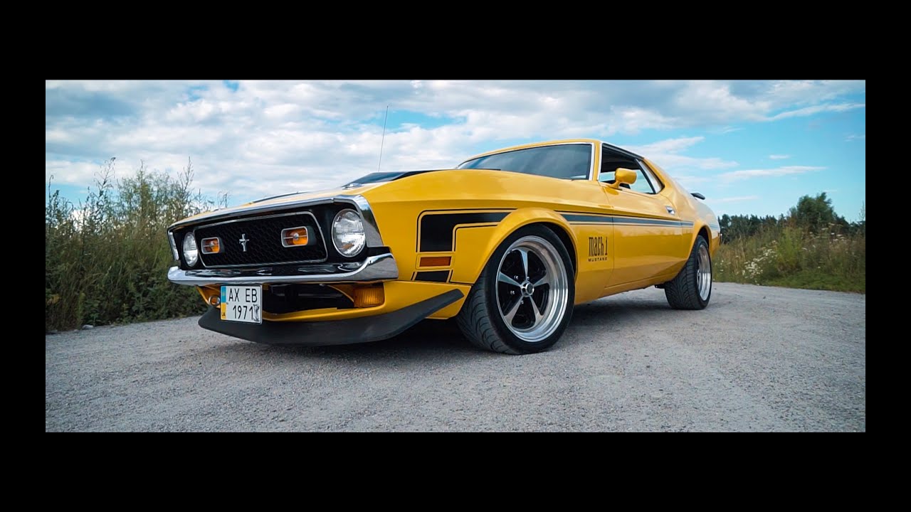 8.5л! Mustang 1971 Cobra Jet из фильма Угнать за 60 сек 1974 года.