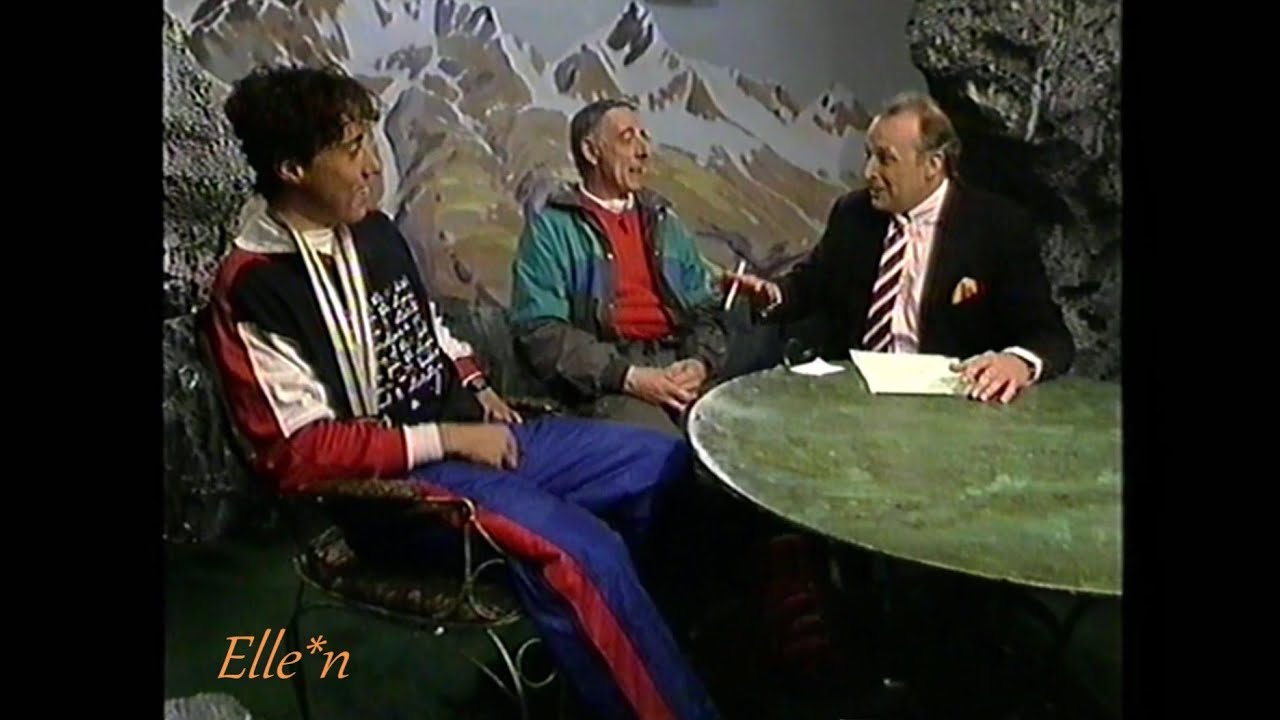 Winter Olympic Games Albertville 1992 - interview Veldkamp + dad (Gold 10 km)