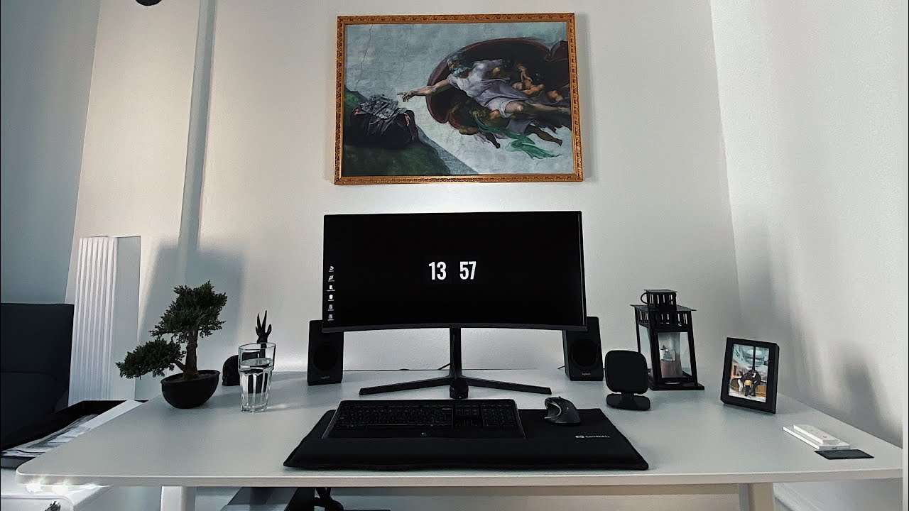 The DREAM Desk Setup - Workspace & Yaasa Desk Pro II Tour