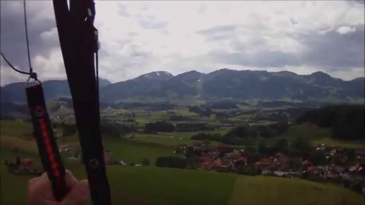 Gleitschirm A-Schein 3.Flug &Uuml;bungshang Hinang