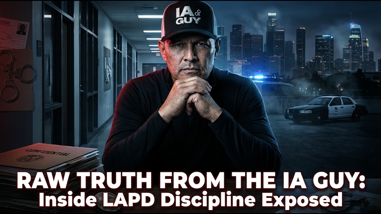 The IA Guy Marlon Marrache: LAPD Discipline, Internal Affairs Secrets & Podcast Rise