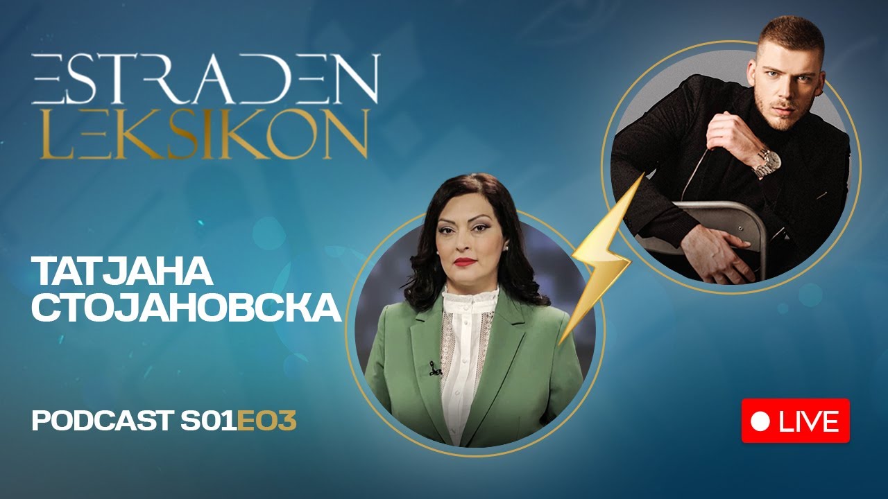 TATJANA: NAMESTO VESTI, BI VODELA KVIZ SO VASKO EFTOV I LATAS! | ESTRADEN LEKSIKON S01E03