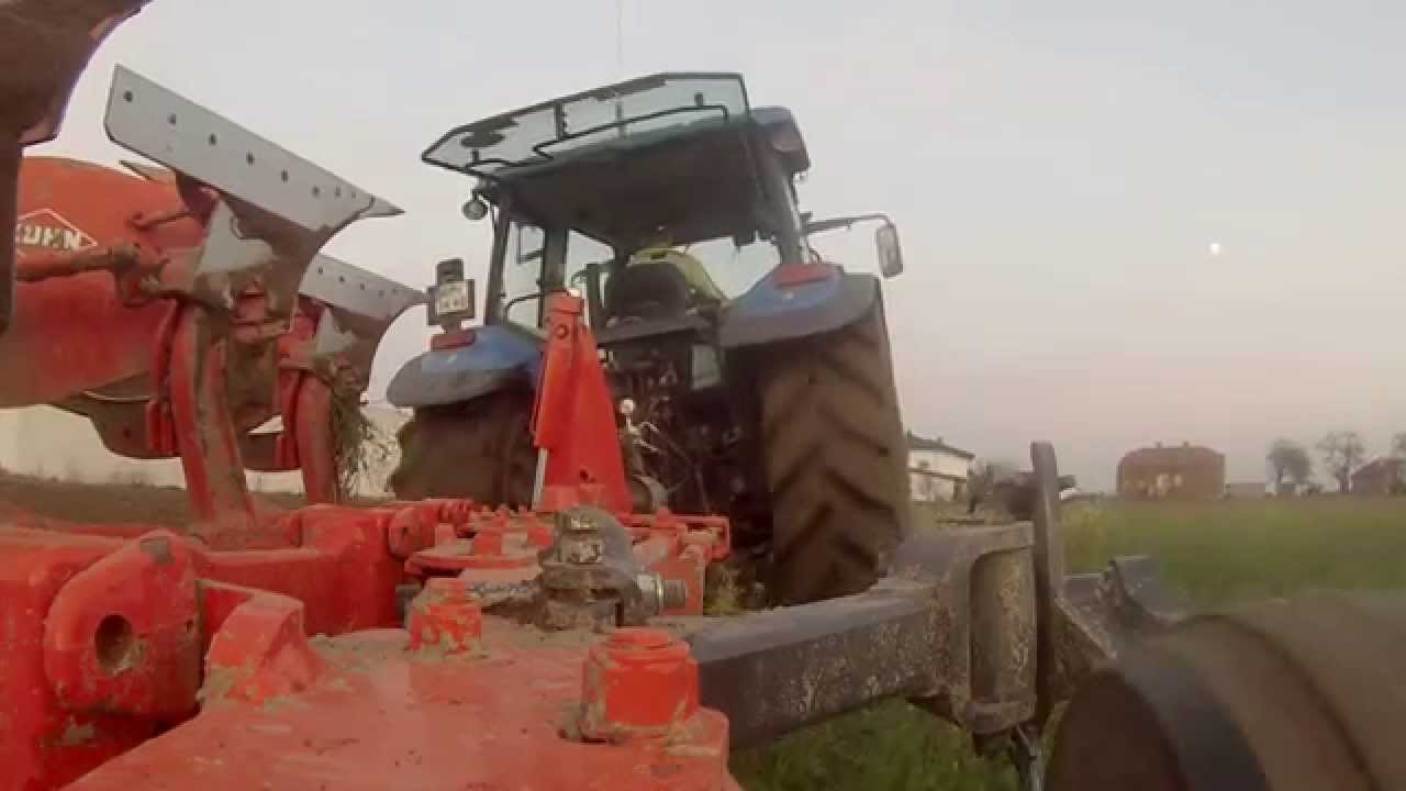 New Holland T5060 + Kuhn Multi-Master 113 ENGINE SOUND
