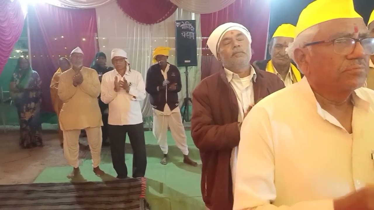 आईसाहेब सुनंदा गुरुदयालजी चतुर महाराज यांच्या उपस्थितीत कस्तुरा येथे जागृती भजनाचा कार्यक्रम 🙏🏻💐