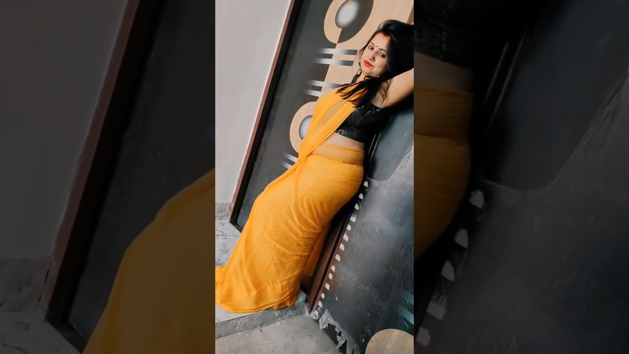 कैसी लगी पीली साड़ी