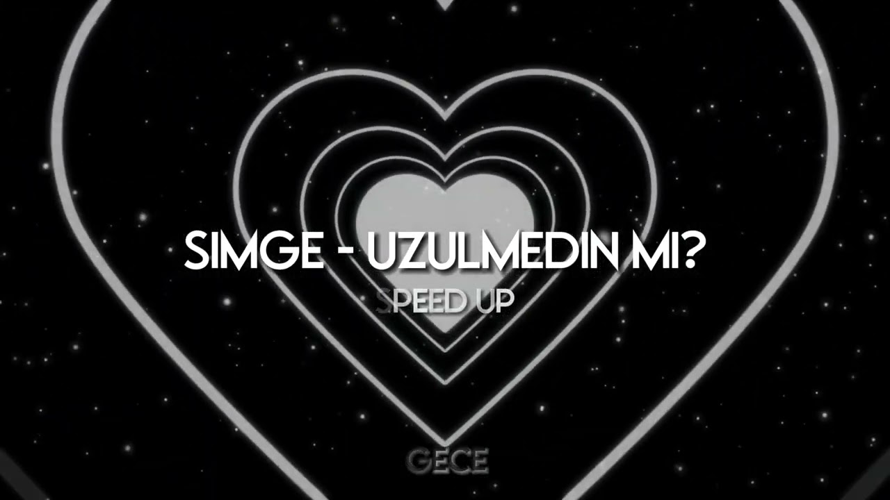 Simge - Üzülmedin Mi? (speed up,hızlı versiyon)