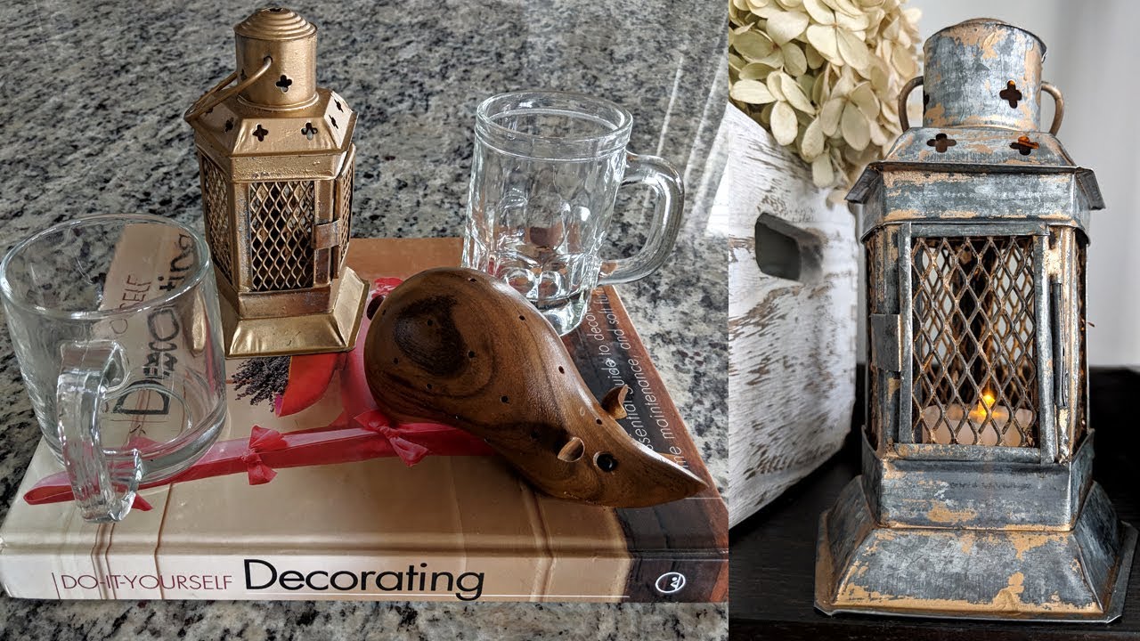 Home Decor Thrift Haul+Thrifted Makeover DIY! Before & After