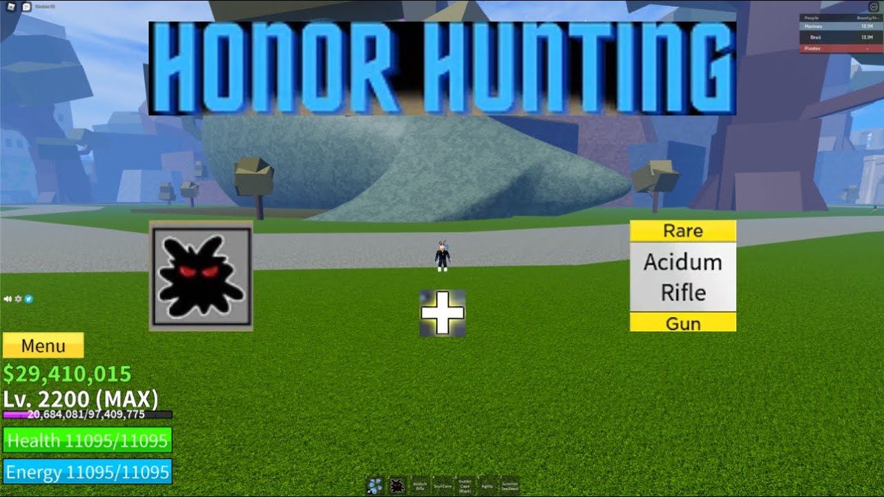 {dark + acid} Honor hunting - BRAII