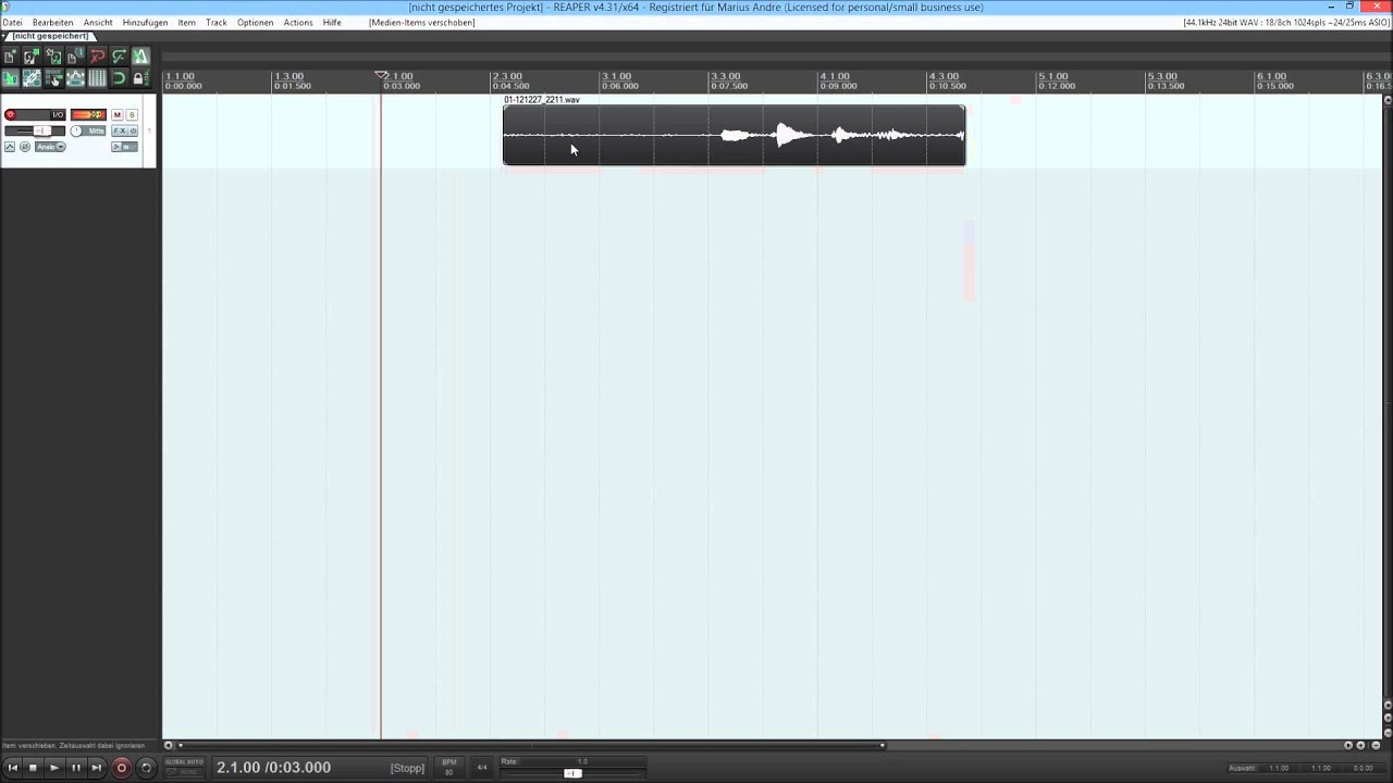 Homerecording für Gitarristen und Bassisten Teil 4 (Metronom & Raster)