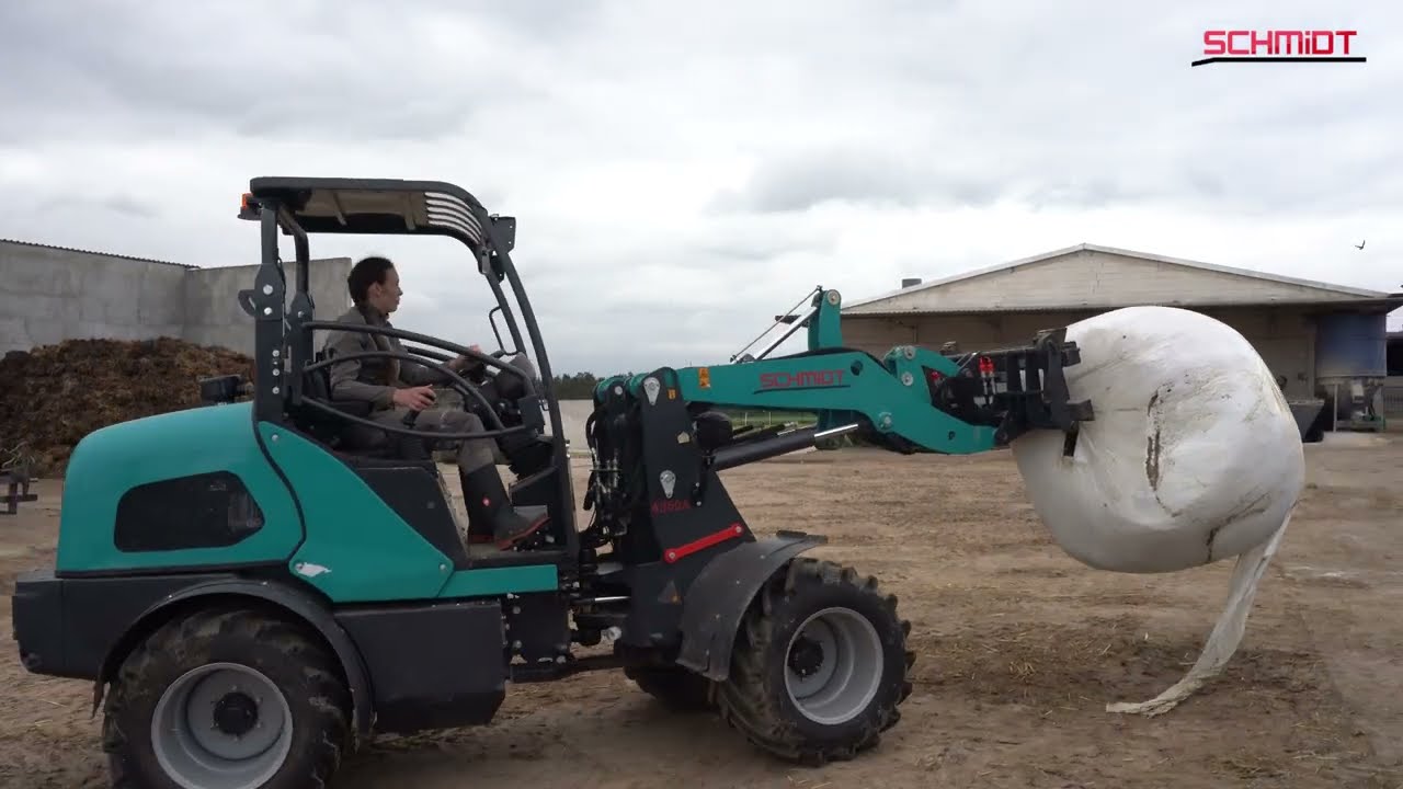 SCHMIDT 4350A bez kabiny v provozu