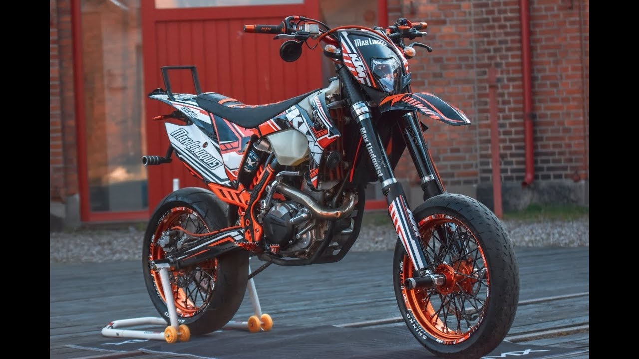 KTM Exc 450 2013 supermoto tuning project | The Asiimov!
