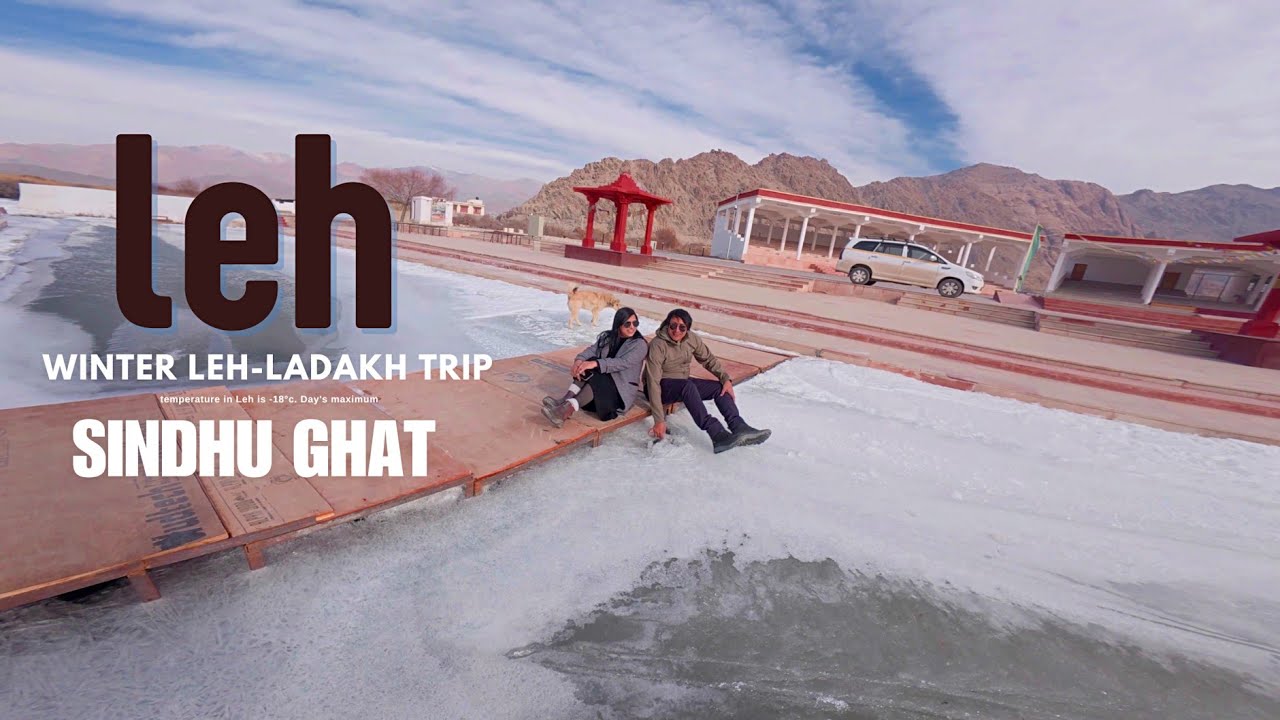 WINTER LEH-LADAKH TRIP | SINDHU DARSHAN | SINDHU GHAT LEH | DRONE VIEW | EPISODE-10