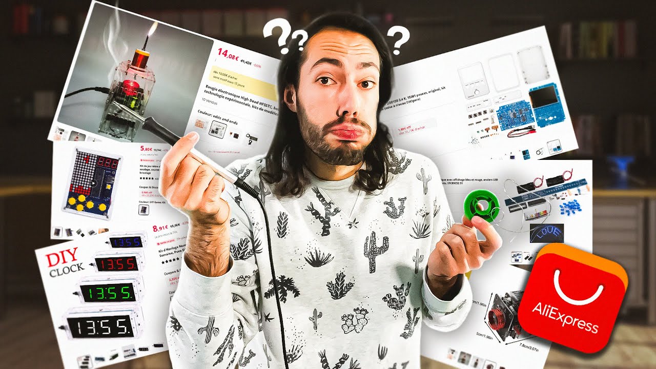 Je test 5 KIT d&rsquo;&eacute;lectronique sur Aliexpress !