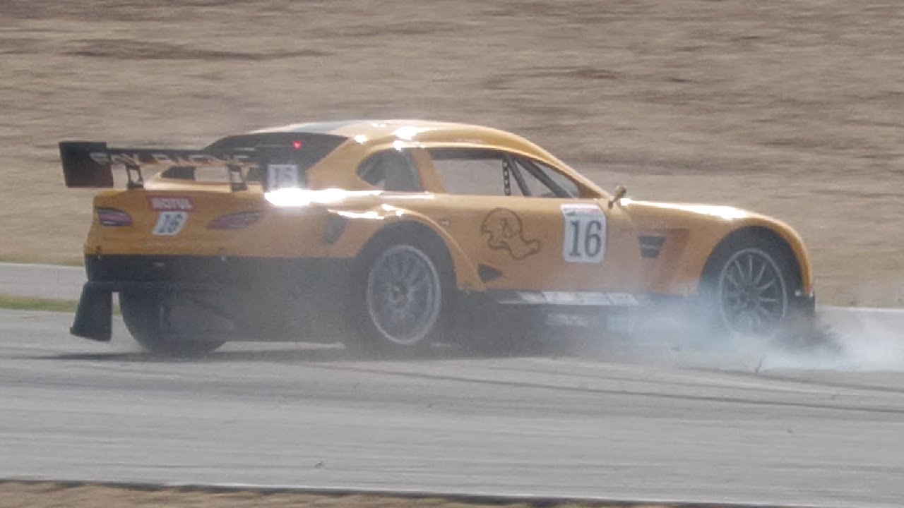 GTWC Hockenheimring 2022 - MitJet Trophy Italy - CRASHES, SPINS & ACTION