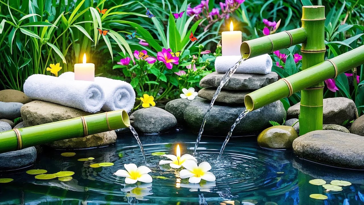 Sleep Music for Deep Sleep🌿Stress Relief, Anxiety Healing with Relaxing Piano & Gentle Water Sounds