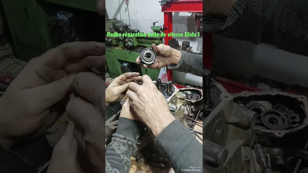 démontage boite de vitesse cherry QQ