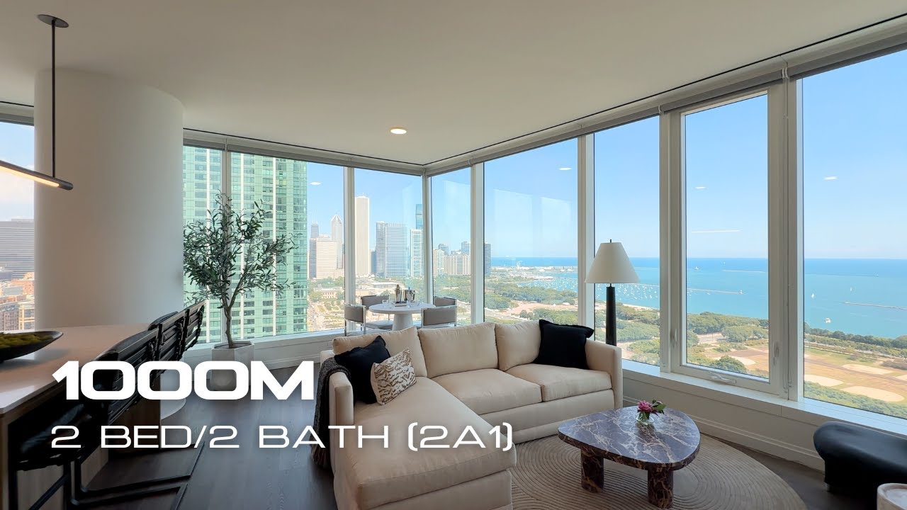 1000M | 2 Bed/2 Bath (2A1) - Chicago Luxury Apartments for Rent in South Loop