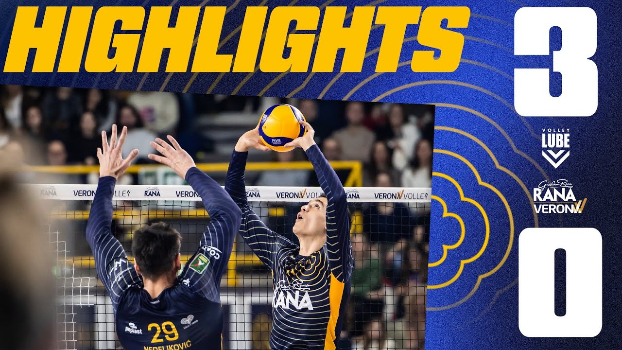 HIGHLIGHTS | Rana Verona-Cucine Lube Civitanova