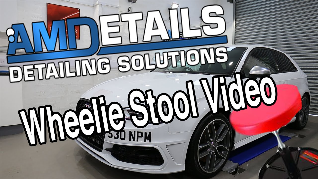 Wheelie Stool Video- Audi S3- Winter Protection Detail
