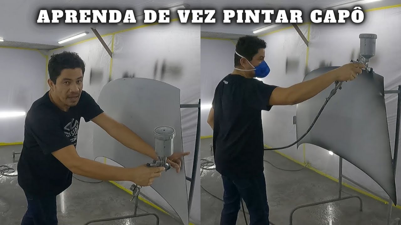 COMO PINTAR UM CAPO DE CARRO | APRENDA DE UMA VEZ A PINTAR UM CAPÔ DE CARRO