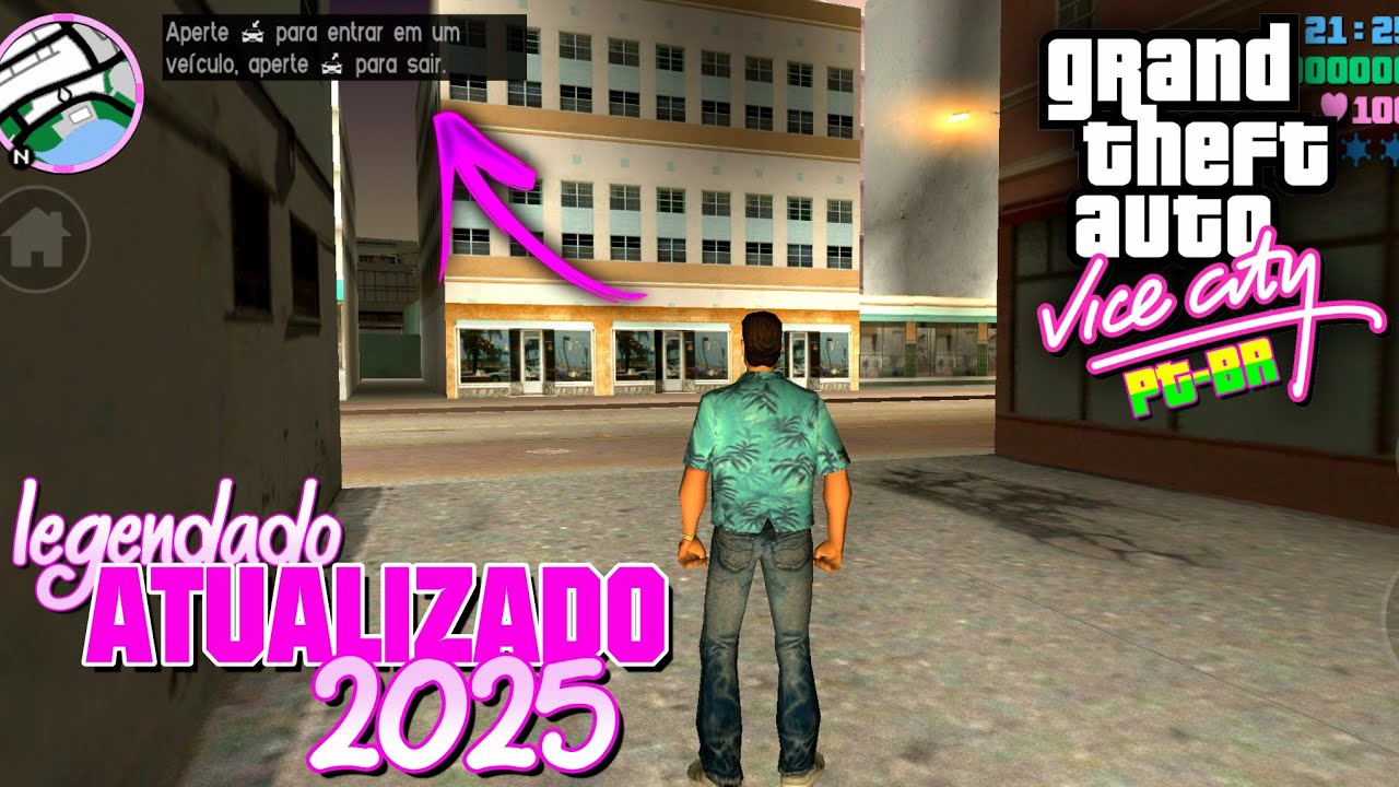 SAIU! GTA: Vice City PT-BR ATUALIZADO PARA ANDROID (2025)
