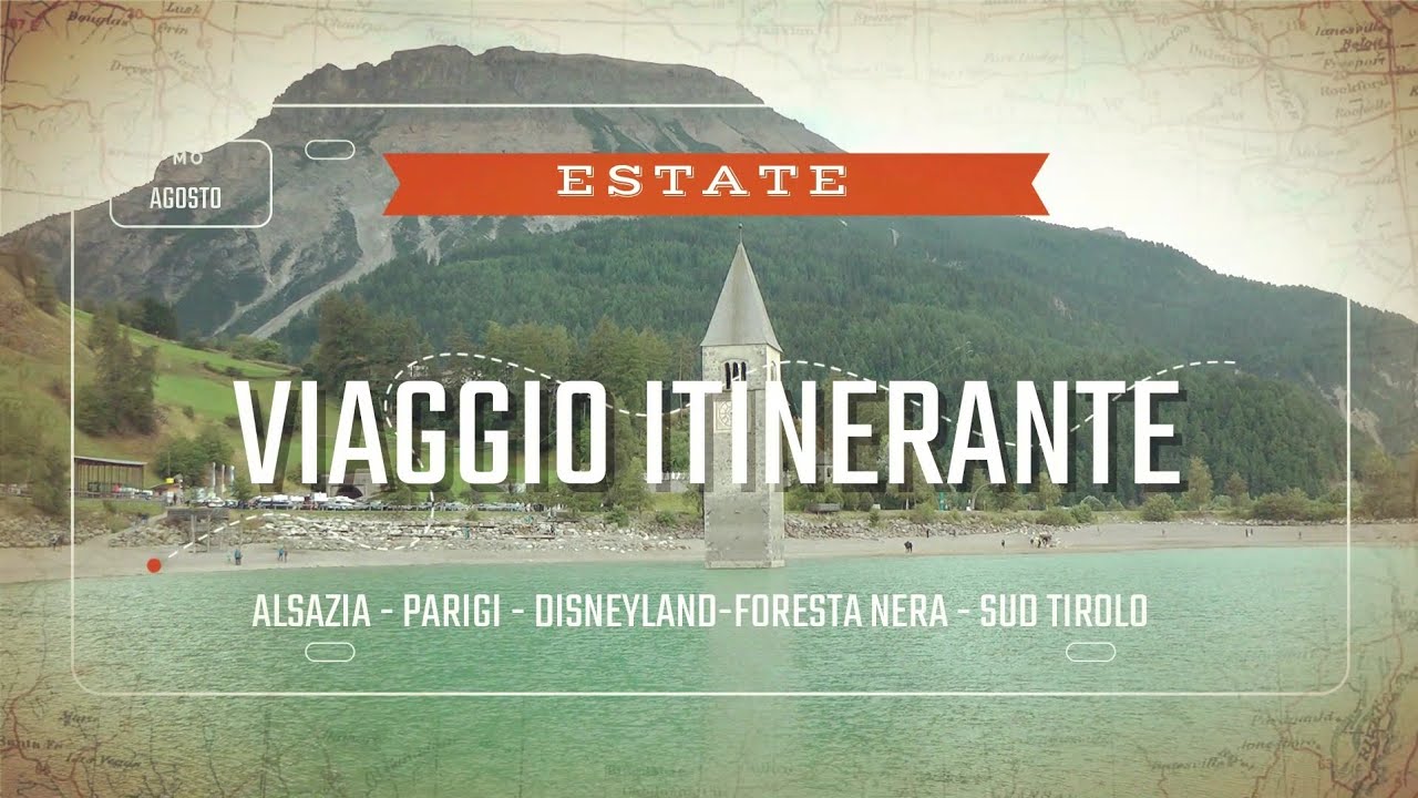 Viaggio in Camper - Stoccarda - Parigi Disneyland- Alsazia- Colmar - Europa park - Innsbruck