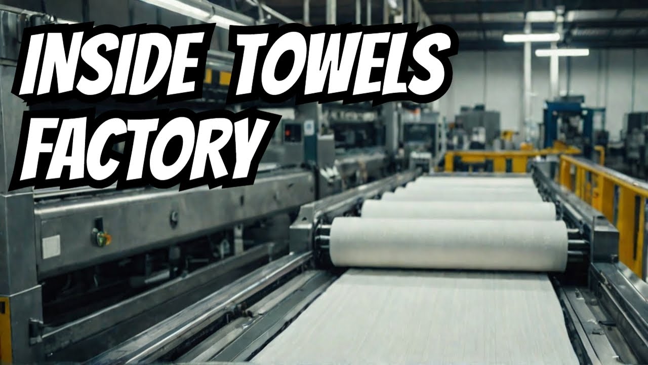 Disposable Towel Making Process In Modern Factory | How It's Made