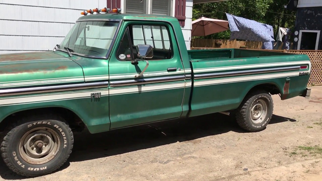 1976 Ford f-150 With a 351 Windsor