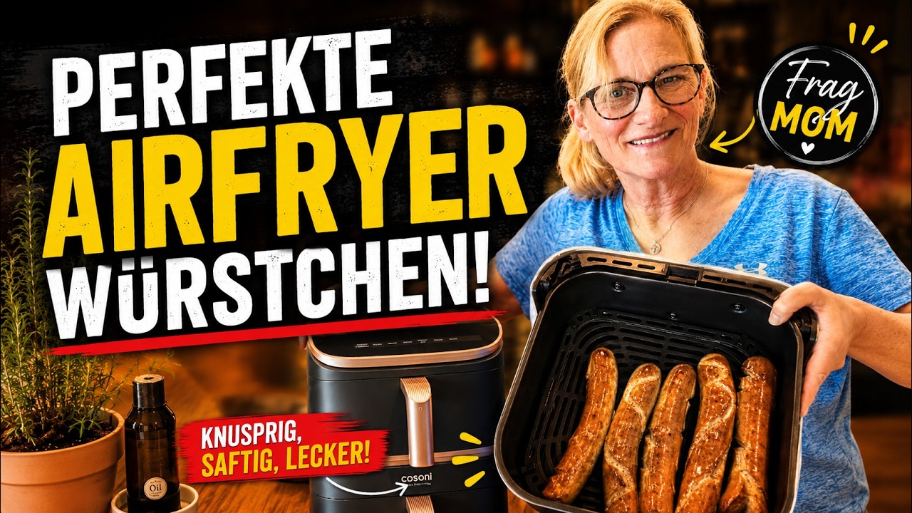Perfekte Bratwurst im Airfryer – So einfach geht’s